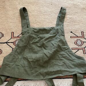 Linen crop top - handmade in mexico